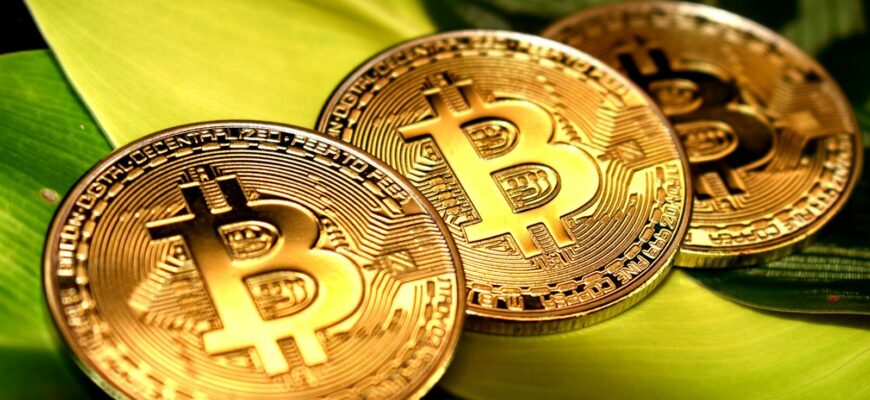 gold round coin on green textile
